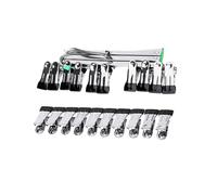 Escobilla de goma para 120 películas de 35 mm, estante colgante de secado de cuarto oscuro con 10 clips, accesorios de desarrollo de cuarto oscuro, espaciado ajustable de clips