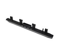 Escobilla de goma recta resistente al aceite, duradera, con hojas de goma, compatible con la limpiadora Karcher BR 30/4C.