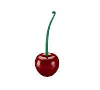 Escobilla de inodoro de cereza, cepillo para inodoro, cepillo de limpieza para inodoro, accesorios de baño en forma de cereza, herramienta de limpieza para ducha, esquinas, cocina