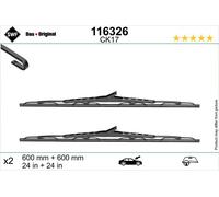 Escobilla del limpiaparabrisas delante Escobillas con arco 116326 SWF para OPEL