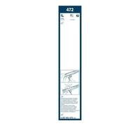 Escobilla limpiaparabrisas Bosch Twin 472, Longitud: 450mm/400mm - 1 juego para el parabrisas (frontal)