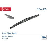DENSO Limpiaparabrisas trasero DRA-035 posterior Estándar 350mm