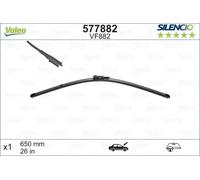 Escobilla del limpiaparabrisas Escobilla con hoja plana 577882 VALEO para TOYOTA