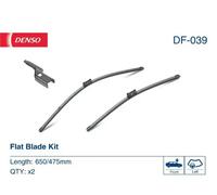 Escobilla del limpiaparabrisas Escobilla con hoja plana DF-039 DENSO para FORD