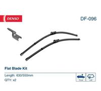 Escobilla del limpiaparabrisas Escobilla con hoja plana DF-096 DENSO para VW