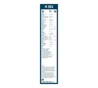 Escobilla del limpiaparabrisas Escobillas con arco 3 397 004 559 BOSCH para FORD