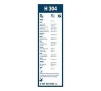 Bosch H304 Escobilla limpiaparabrisas