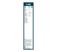 Limpiaparabrisas BOSCH Twin H382, 380mm, Trasera, 1 Pieza