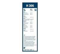 Escobilla del limpiaparabrisas Escobillas con arco 3 397 011 432 BOSCH para BMW