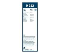 Escobilla del limpiaparabrisas Escobillas con arco 3 397 011 678 BOSCH para KIA