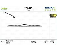 Escobilla del limpiaparabrisas Escobillas con arco 574129 VALEO para BMW FORD VW