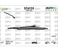 Limpiaparabrisas VALEO Silencio VM105, 600mm, Frente, 1 Pieza