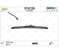 Escobilla del limpiaparabrisas Limpiaparabrisas híbrido 574728 VALEO para TOYOTA