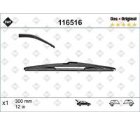 Escobilla del limpiaparabrisas posterior 116516 SWF para FORD OPEL RENAULT VOLVO