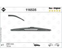 Escobilla del limpiaparabrisas posterior 116535 SWF para OPEL SSANGYONG HYUNDAI