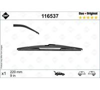 Escobilla del limpiaparabrisas posterior 116537 SWF para RENAULT DACIA