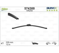 Escobilla del limpiaparabrisas posterior 574300 VALEO para SEAT VW