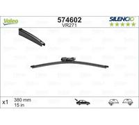 Escobilla del limpiaparabrisas posterior 574602 VALEO para SEAT VW