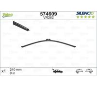 Escobilla del limpiaparabrisas posterior 574609 VALEO para CITROËN RENAULT FORD