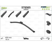 Escobilla del limpiaparabrisas posterior 578565 VALEO para FIAT VW SKODA PORSCHE