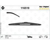Escobilla del limpiaparabrisas posterior Escobillas con arco 116519 SWF para KIA
