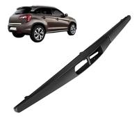 Escobilla del Limpiaparabrisas Trasero para Citroen C4 Aircross 2012-2017 10", Limpia Luneta Trasero de Coche Goma Sin Rayas