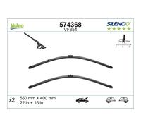 Escobilla Delant. Flachbalkenwischblatt Con Alerón VALEO para U.a. Alfa Romeo