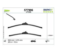 Escobilla Delant. Flachbalkenwischblatt Con Alerón VALEO para U.a. Nissan Ariya