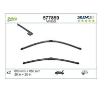 Escobilla Delant. Flachbalkenwischblatt Con Alerón VALEO para U. A. VW Touareg