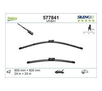 Escobilla Delant. Flachbalkenwischblatt Con Alerón VALEO para y Otros A. VW