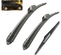 Escobilla Kit de Alto Rendimiento, Limpiaparabrisas Parabrisas para SsangYong Kyron Facelift 2011 2010 2009 2008 2007 22" 19" 12, Fácil Instalación