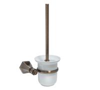 Escobilla Limpia WC en Estilo Art Deco - Bronce Cepillado - Earlham