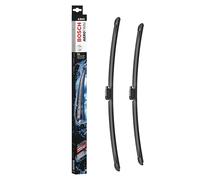 Escobilla limpiaparabrisas Bosch Aerotwin A314S, Longitud: 575mm/530mm - 1 juego para el parabrisas (frontal) - Válidas únicamente para vehículos con volante a la derecha (UK)