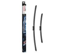 Escobilla limpiaparabrisas Bosch Aerotwin A544S, Longitud: 650mm/425mm - 1 juego para el parabrisas (frontal) - Válidas únicamente para vehículos con volante a la derecha (UK)