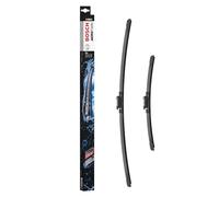 Escobilla limpiaparabrisas Bosch Aerotwin A558S, Longitud: 700mm/400mm - 1 juego para el parabrisas (frontal) - Válidas únicamente para vehículos con volante a la derecha (UK)
