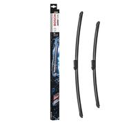 Escobilla limpiaparabrisas Bosch Aerotwin A639S, Longitud: 650mm/530mm - 1 juego para el parabrisas (frontal) - Válidas únicamente para vehículos con volante a la derecha (UK)