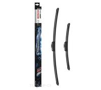 Escobilla limpiaparabrisas Bosch Aerotwin AR141S, Longitud: 650mm/400mm - 1 juego para el parabrisas (frontal) - Válidas únicamente para vehículos con volante a la derecha (UK)