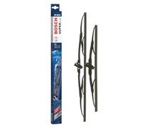 Escobilla limpiaparabrisas Bosch Super Plus SP20/15, Longitud: 500mm/380mm - 1 juego para el parabrisas (frontal) - Válidas únicamente para vehículos con volante a la derecha (UK)