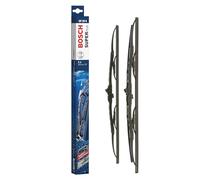 Escobilla limpiaparabrisas Bosch Super Plus Spoiler SP20/20S, Longitud: 500mm/500mm - 1 juego para el parabrisas (frontal) - Válidas únicamente para vehículos con volante a la derecha (UK)