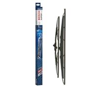 Escobilla limpiaparabrisas Bosch Super Plus Spoiler SP22/19S, Longitud: 550mm/475mm - 1 juego para el parabrisas (frontal) - Válidas únicamente para vehículos con volante a la derecha (UK)