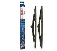 Escobilla limpiaparabrisas Bosch Twin 340, Longitud: 340mm/340mm - 1 juego para el parabrisas (frontal)