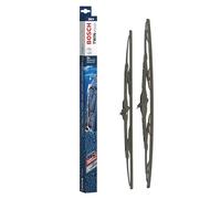 Escobilla limpiaparabrisas Bosch Twin Spoiler 582S, Longitud: 550mm/530mm - 1 juego para el parabrisas (frontal)