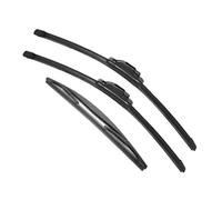 Escobilla limpiaparabrisas de coche Cepillo para limpiar parabrisas de 24", 18" y12" para Xterra 2005, accesorio para limpiaparabrisas delantero y trasero, gancho enJ(3 wipers)