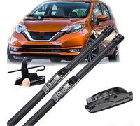Escobilla limpiaparabrisas Delantera para Nissan Note E12, Versa E13 (2013-2022), Accesorios para Parabrisas y Ventanas (2021, 2020, 2019, 2018 y 2017)