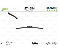 Escobilla Limpiaparabrisas Fiat Doblo 10-22 OEM Valeo 574584