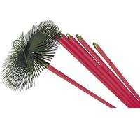 Escobilla para chimeneas en kit de acero Ø 300 mm. L. 8,40 m.