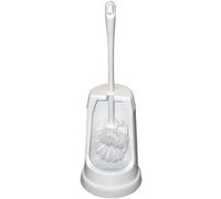 Escobilla para el WC colour blanco con bisagras cepillo de borde limpiador