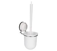 Escobilla para Inodoro de Pared con Ventosa, Cepillo de Limpieza para Baño, Plástico, Diseño Moderno, Montaje en Pared, 33x12x10.2cm