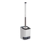 Escobilla y Soporte para Inodoro Cepillo de Inodoro Goma termoplástica for Colgar en la Pared del hogar, Ideal for el Suelo baño