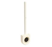 Escobilla y soporte para inodoro, escobilla de inodoro perfumada,Escobillas de baño compactas perfumadas - Escobilla de baño resistente con cerdas de fregado y soporte a prueba de goteo para uso domés